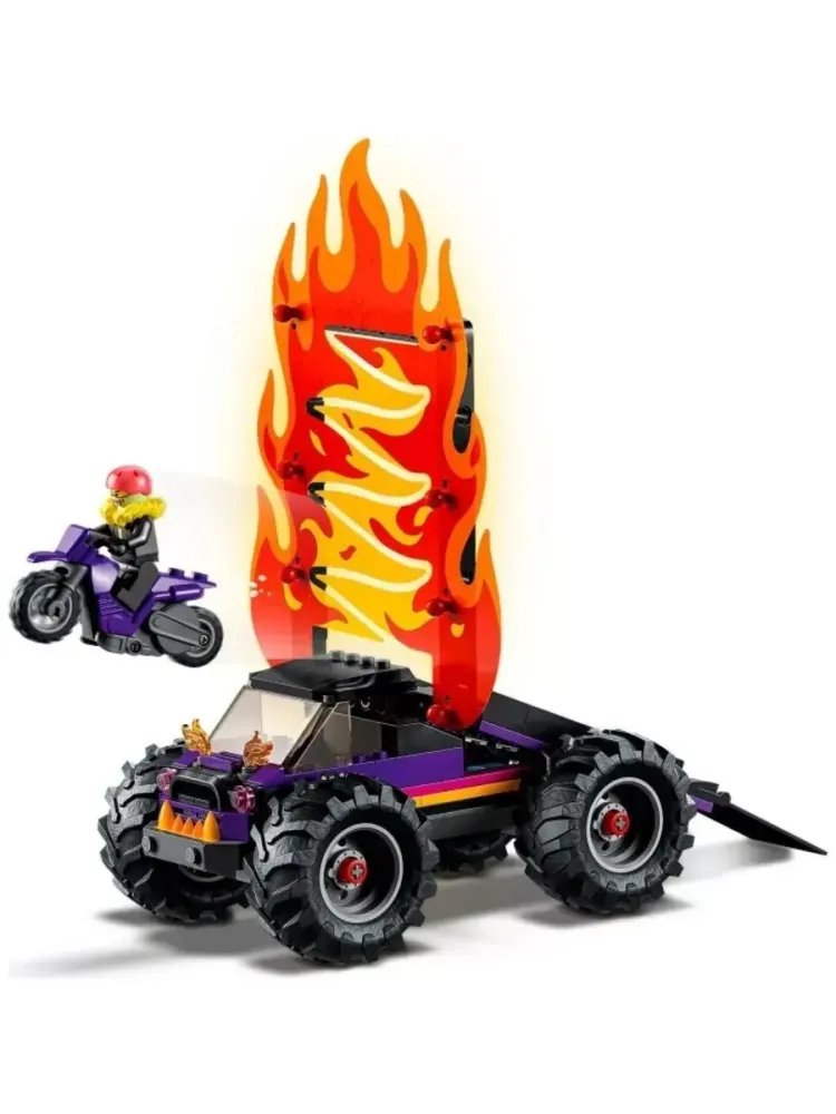 Конструктор LEGO City 60339 Трюковая арена для машинок