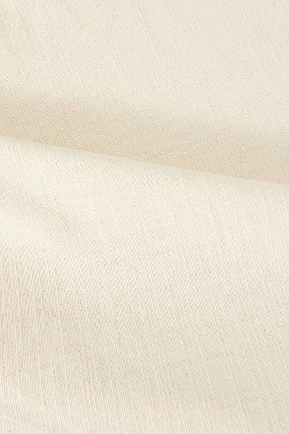 ZARA HOME ХЛОПЧАТОБУМАЖНАЯ СКАТЕРТЬ С ОТСТРОЧКОЙ, ЭКРЮ