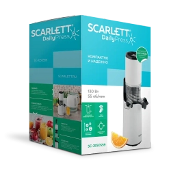 Соковыжималка шнековая SCARLETT SC-JE50S59