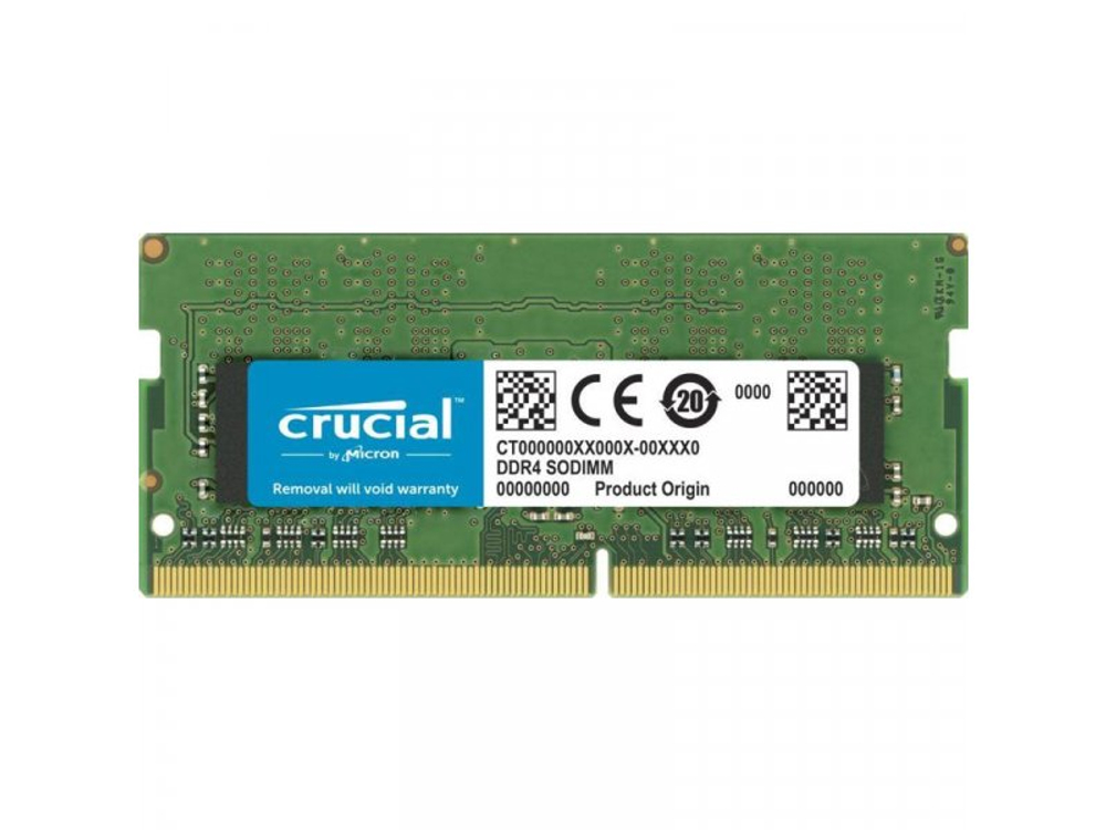 Оперативная память Crucial Basics CT32G4SFD832A, DDR4 1х 32ГБ 3200 МГц, SODIMM, RTL