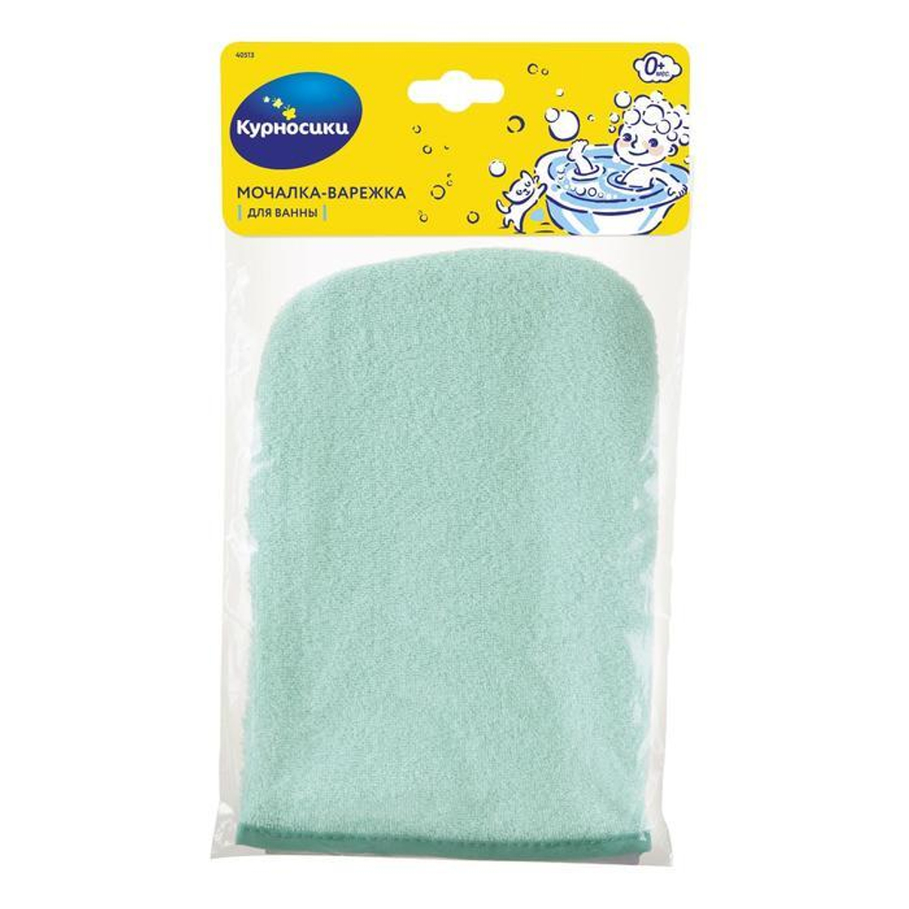 7116215 Мочалка-варежка для ванны, хлопок