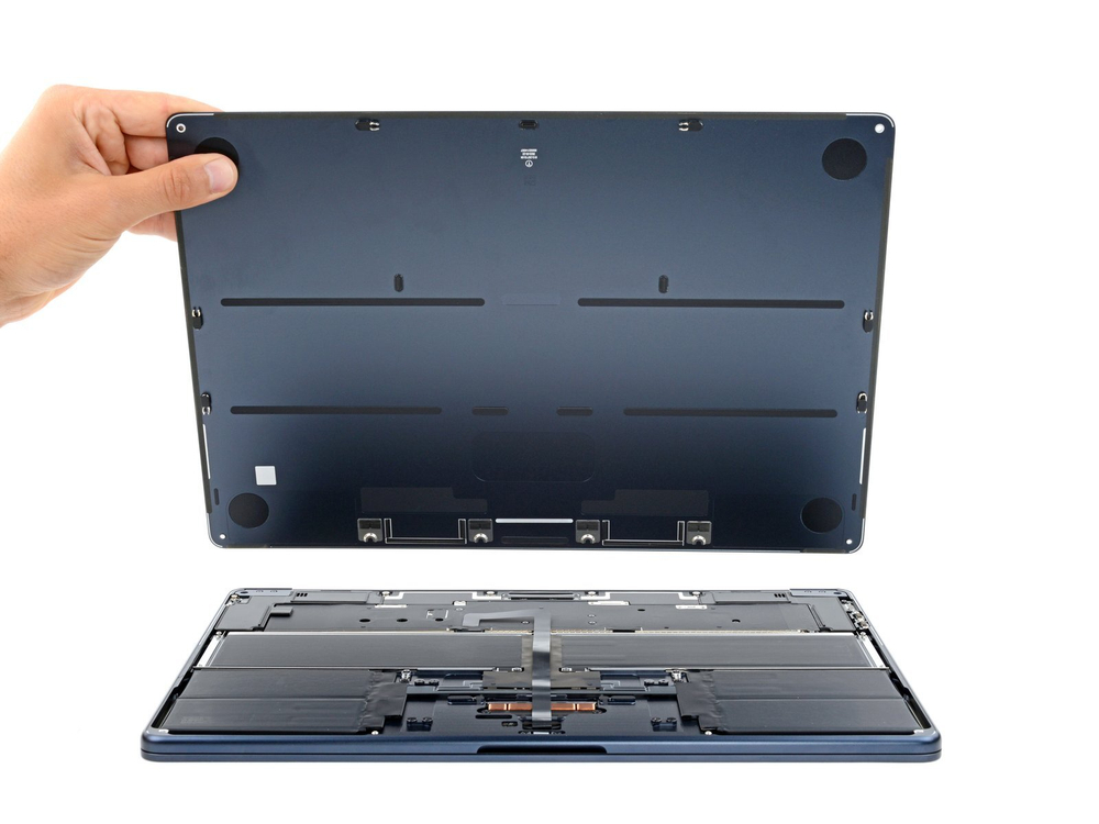 Чистка системы охлаждения MacBook Air 15