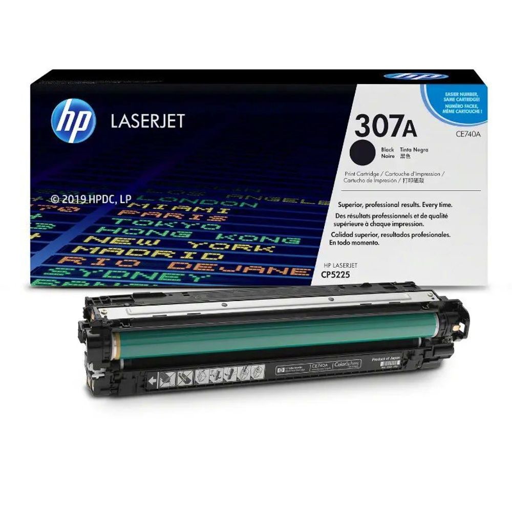 Картридж HP CE740A (307A) для LaserJet Pro CP5220/CP5221/CP5225/P5229 черный (7k)