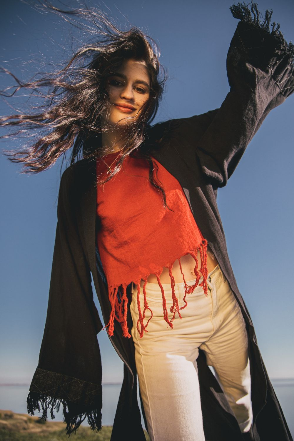 Кроп-топ Aroha Tino (красный)