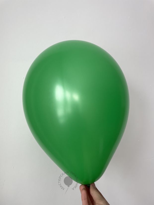 S Шар 12"/30 см Зеленый клевер / Shamrock green (БГ-17)