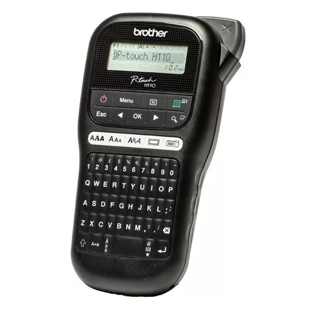 Принтер для печати наклеек Brother PT-H110+5 дополнительных кассет с лентой
