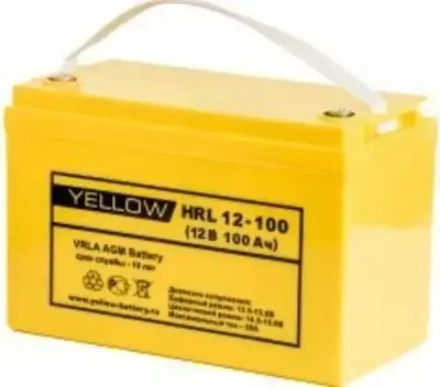 Аккумулятор YELLOW HRL 12-100M