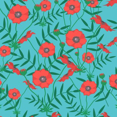 Abstract flowers