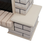 Каминокомплект Real Flame Country 33/33W WT с очагом 3D Firestar 33