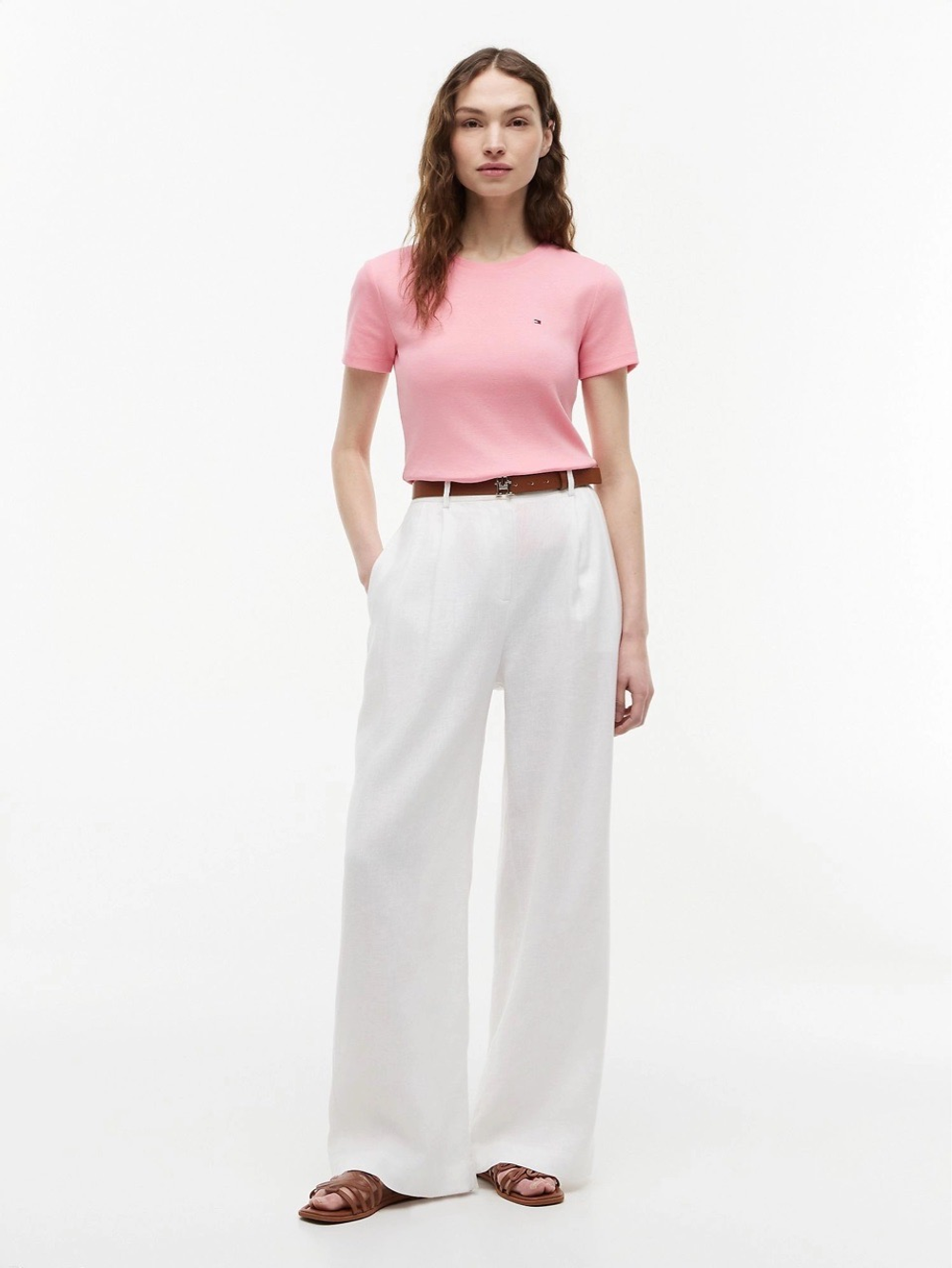 Футболка Tommy Hilfiger Crewneck Favorite T-Shirt Rosey Pink