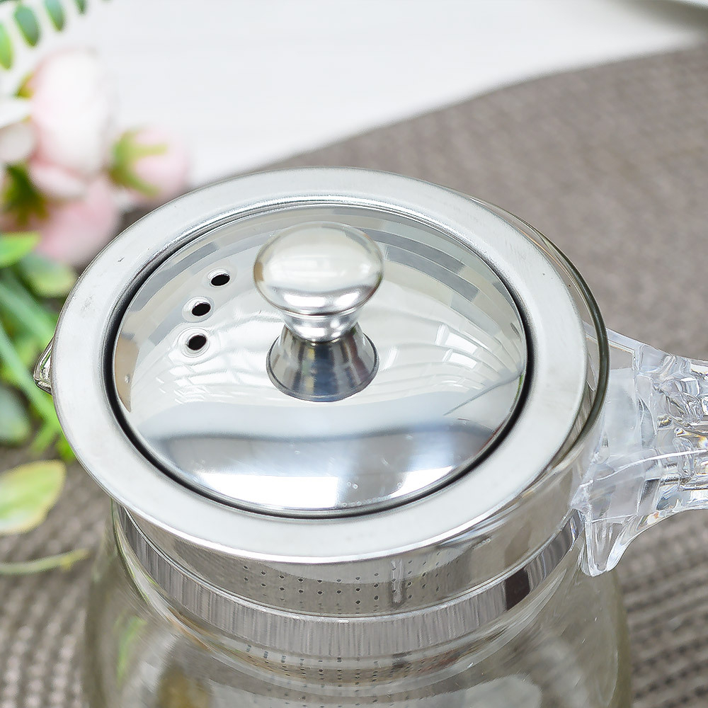 Чайник заварочный 0,6л стеклянный "Кувшин CS"