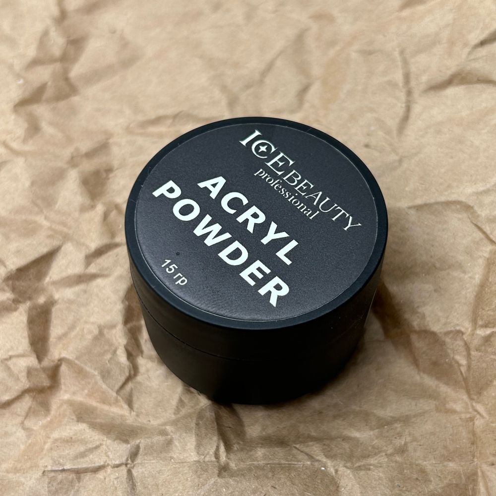 IceBeauty Acryl Powder Clear, 15 гр