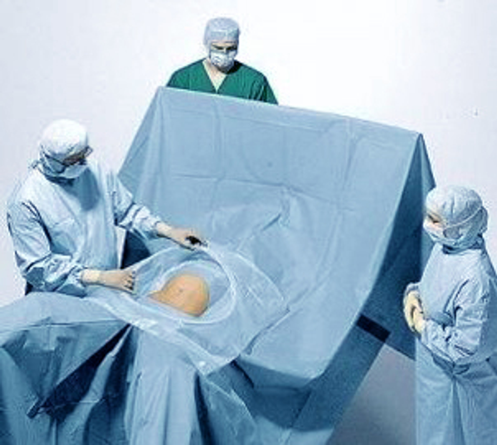 Комплект акушерский большой для кесарева сечения КАБКС-09 стерильный Инмедиз