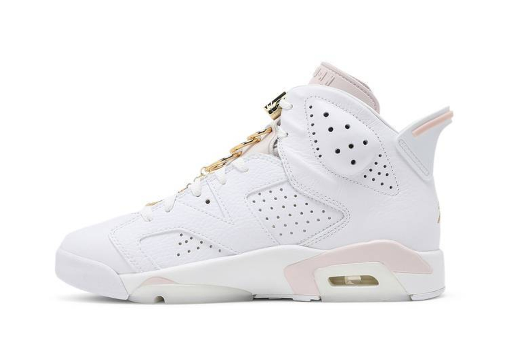 Кроссовки Jordan Air Jordan 6 Retro "Gold Hoops" (Женская размерная сетка)