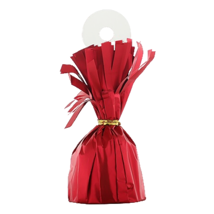 Грузик д/шара Конус красный 170гр