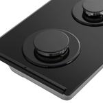 Газовая варочная панель Meferi MGH302BK GLASS LIGHT фото 4