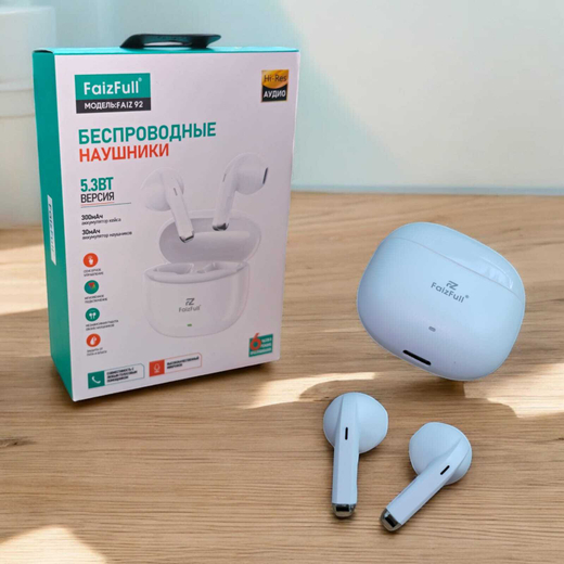 Беспроводные наушники Bluetooth 5.3 FaizFull FAIZ 92 TypeC до 6ч