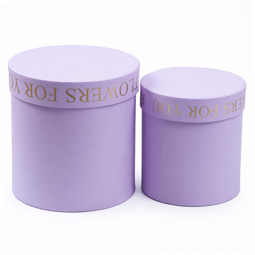 Набор/2шт Flower 16*16.5. 13*14 НЕЖНО-СИРЕНЕВЫЙ