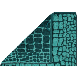 Полотенце 80х150 Cawo-JOOP! Gala Croco 1644 бирюзовое Германия