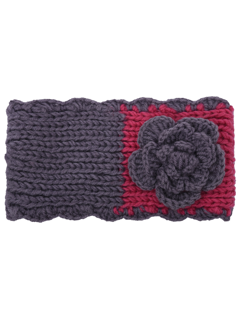 Повязка вязанная на голову