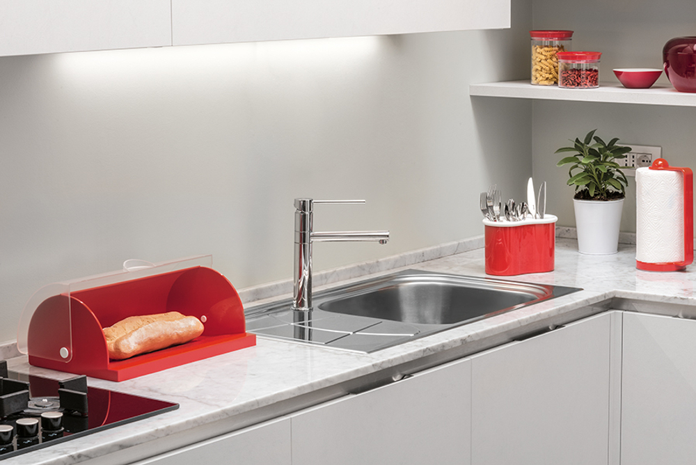 Банка для сыпучих продуктов forme casa, 500 мл, белая