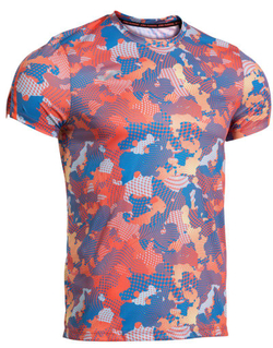 Мужская теннисная футболка Joma R-City Short Sleeve - разноцветный