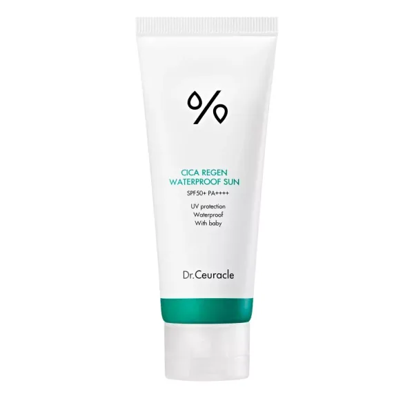 Dr.Ceuracle Cica Regen Waterproof SUN- Водостойкий СПФ крем  100 ml