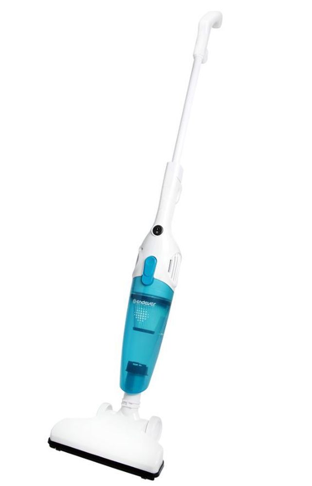 Пылесос верт. Endever SkyClean VC-278, белый/голубой