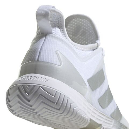 Женские Кроссовки теннисные Adidas Adizero Ubersonic 4 W - cloud wihite/silver metalic/grey two