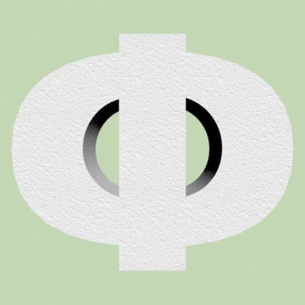 Буква Ф шрифт Arial