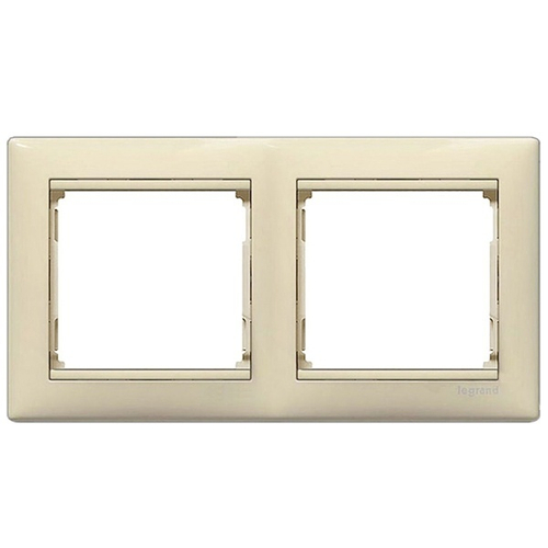 Рамка Legrand Valena 2 поста слоновая кость (бежевый) 774352