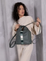 Сумка рюкзак большая через плечо трансформер