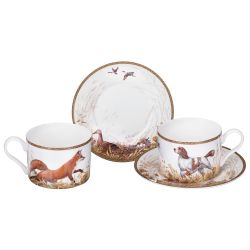 ЧАЙНЫЙ НАБОР LEFARD "ОХОТА" НА 2 ПЕР. 4 ПР. 300 МЛ (КОР=24НАБ.)