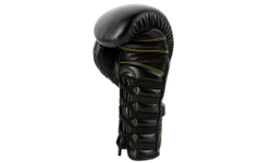 UFC Премиальные тренировочные перчатки на шнуровке черные - 14 Oz