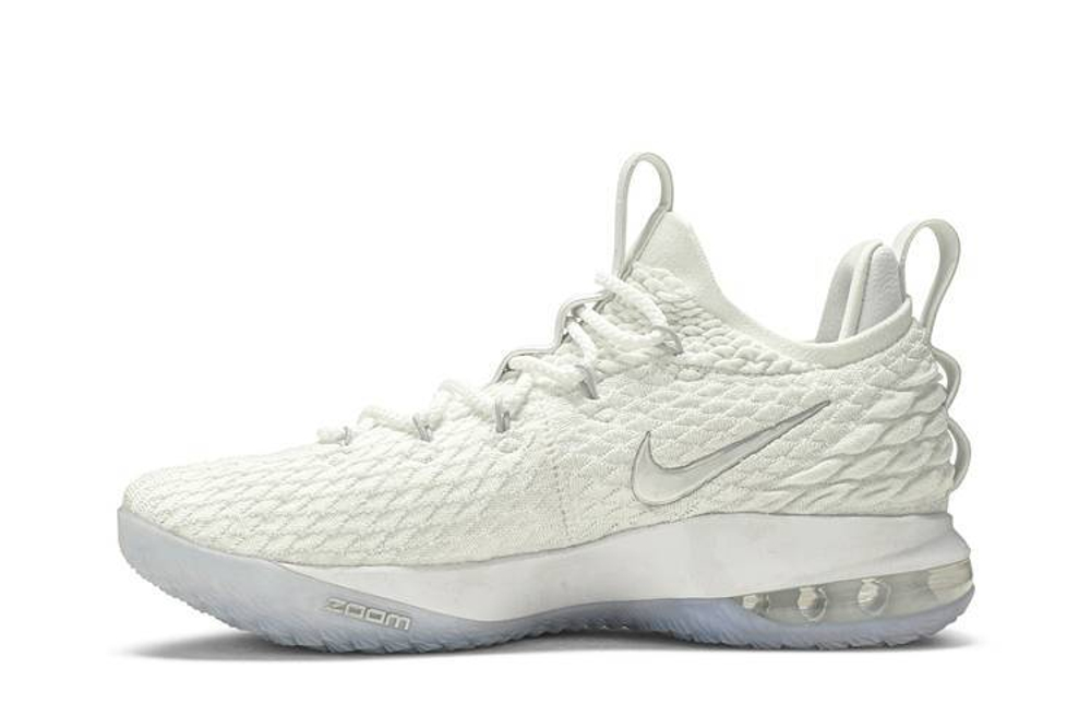 Кроссовки Nike Lebron 15 Low "White Metallic Silver"