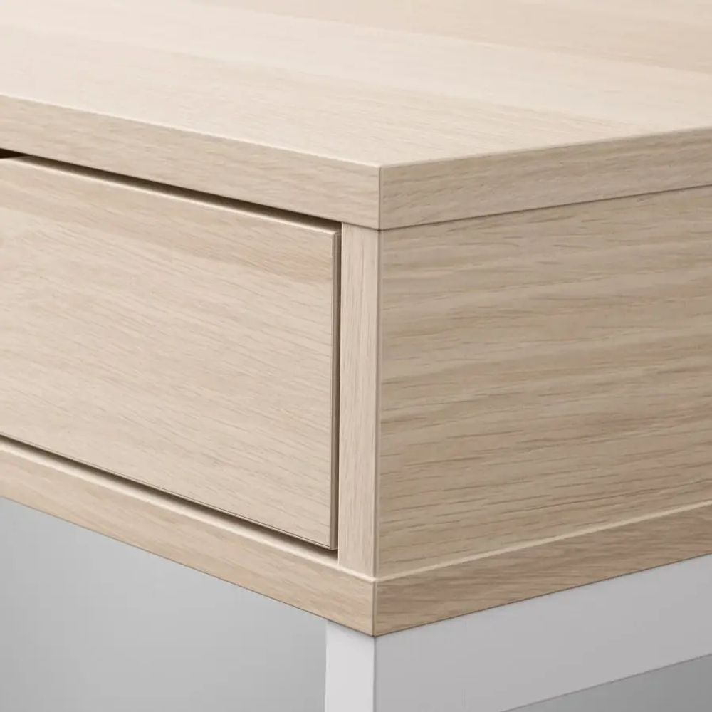 Письменный стол - ALEX IKEA/ АЛЕКС ИКЕА,  100х48 см, под белены дуб