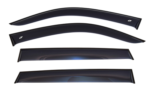 Дефлекторы боковых окон Cobra Tuning на Chery Tiggo 2010 широкие арт.CE21110