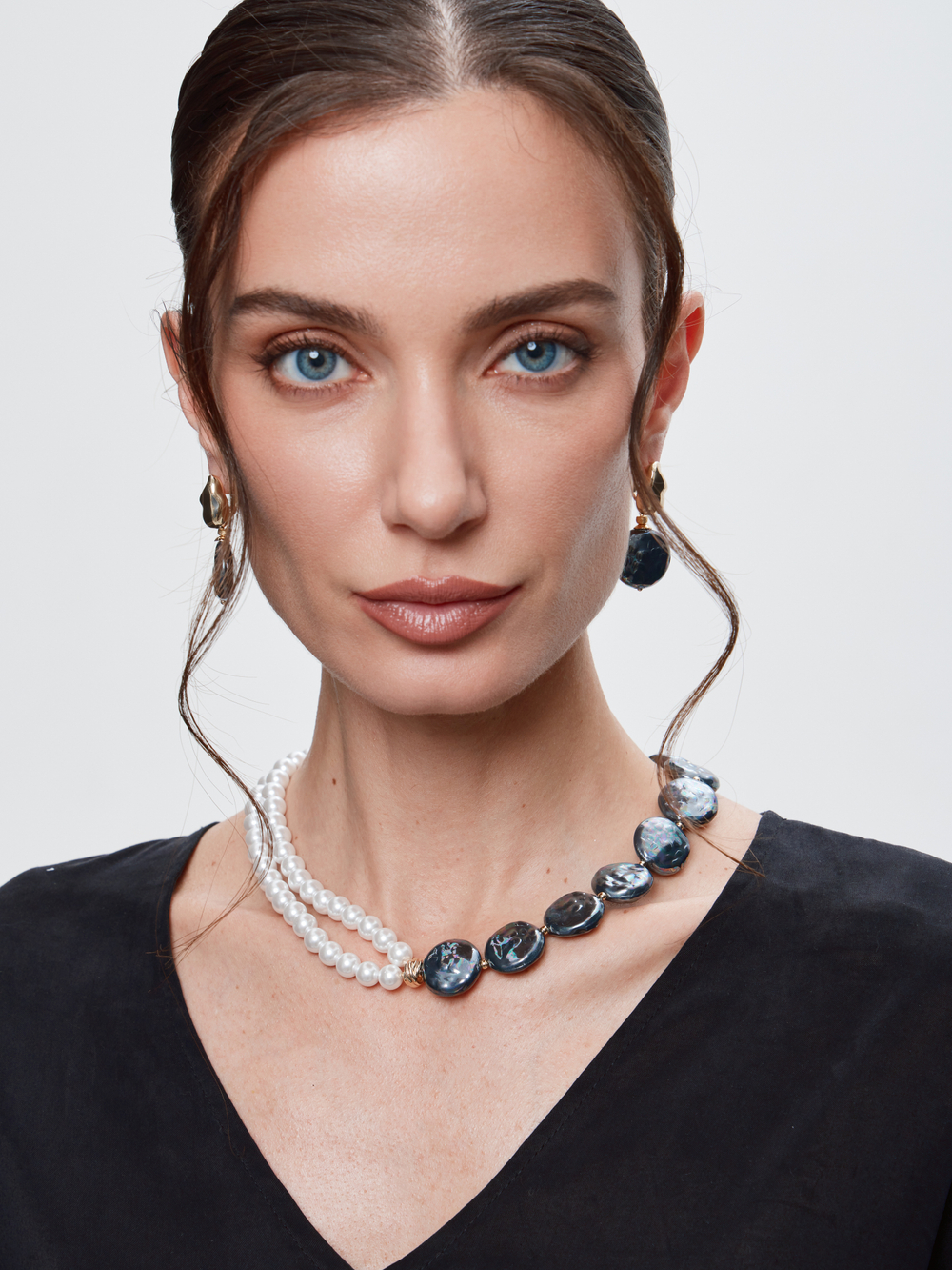 91004066 Колье Selena Pearls