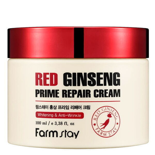 Крем для лица с экстрактом красного женьшеня FarmStay Red Ginseng Prime Repair Cream, 100мл