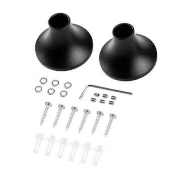 Боковые крепления (2 шт.) д/силикон. профиля-трубы D18 мм д/LED ленты 441890 черный Profiled Lightstar