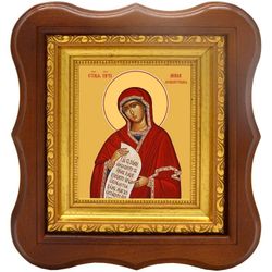 Анна Левкатская преподобная. Икона на холсте.