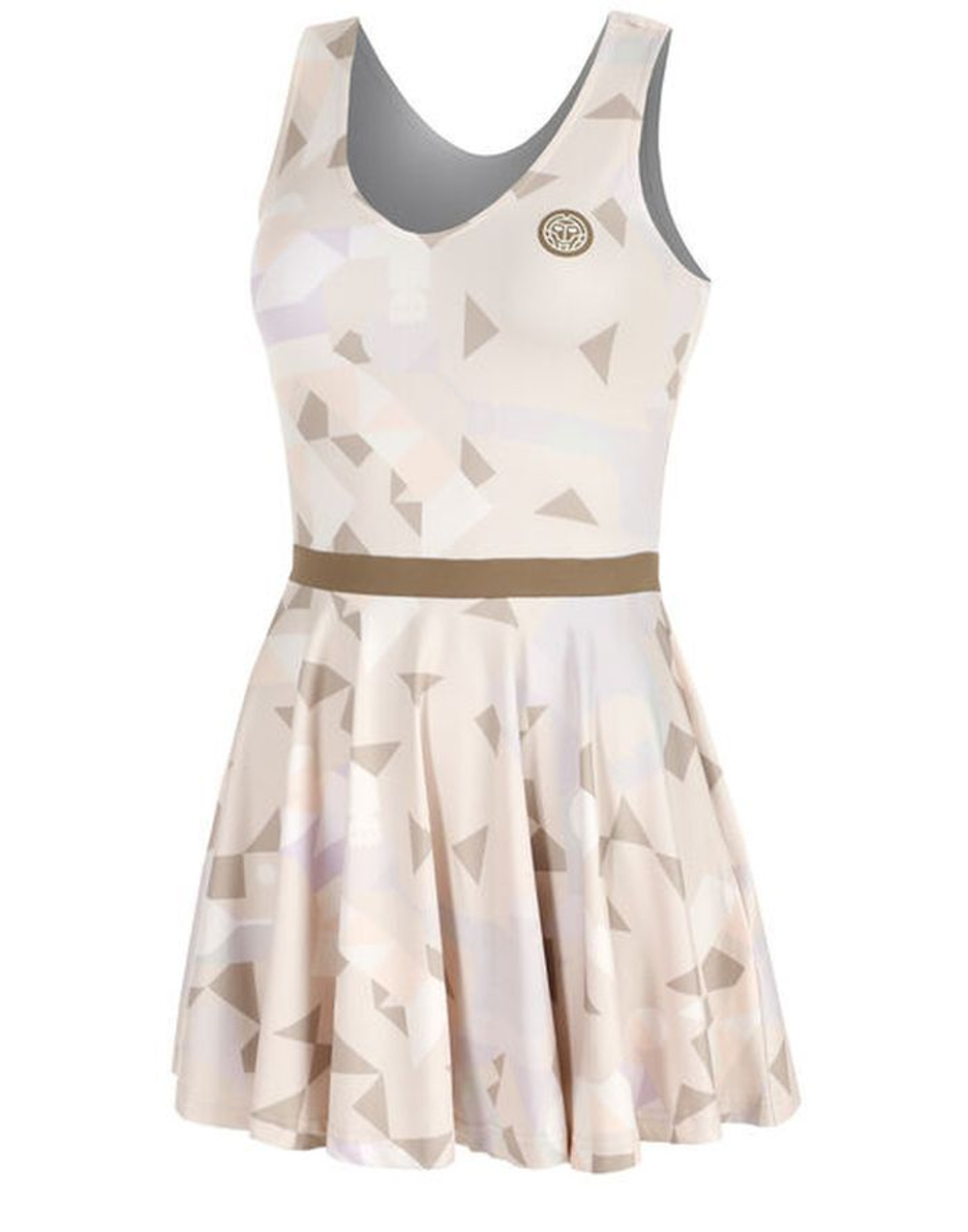 Теннисное платье Bidi Badu Paris 2025 - бежевое