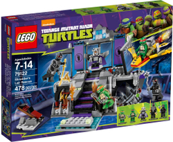 LEGO Ninja Turtles: Спасение из логова Шреддера 79122 — Shredder's Lair Rescue — Лего Черепашки-ниндзя мутанты