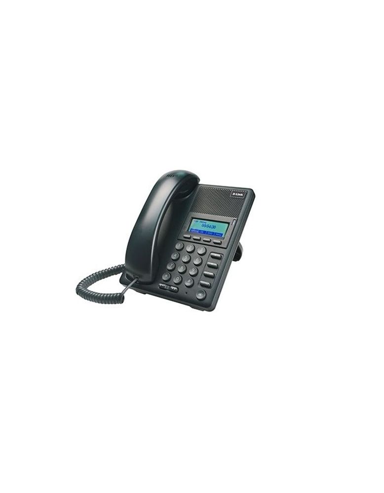 D-Link DPH-120SE/F1B IP-телефон, 100Base-TX WAN PoE, 100Base-TX LAN, без адаптера питания в комплекте