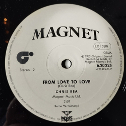 Винтажная виниловая пластинка LP Chris Rea I Can Hear Your Heart Beat (Special Extended Remix) (Germany 1983) Maxi Single 45 RPM