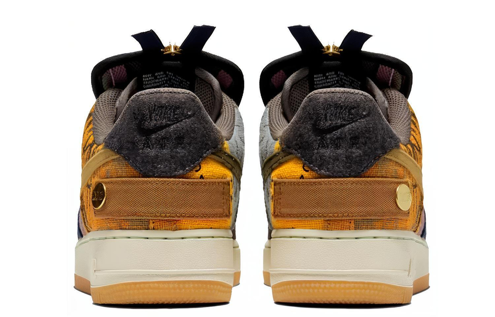 Кроссовки Travis Scott X Nike Air Force 1 Cactus Jack Ts