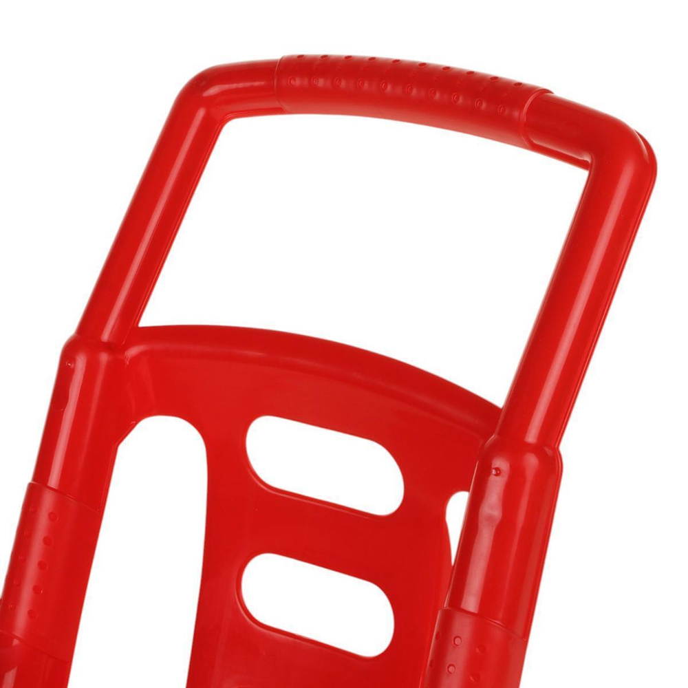 Коляска пластмассовая, красная RRB-113 (32*28*48 см)