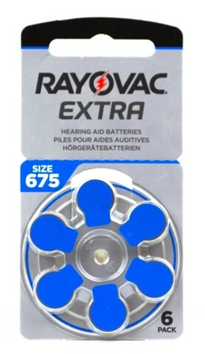 Rayovac ZA675 BL-6 уп.60