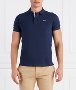 Поло PLACKET Tommy Jeans - темно-синий(DM0DM15370)