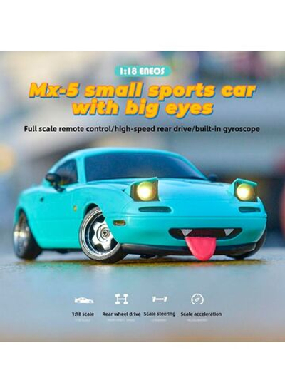 Радиоуправляемая машина для дрифта LD RC масштаб 1:18 2WD 2.4G Mazda MX-5 с гироскопом- 1804 Blue